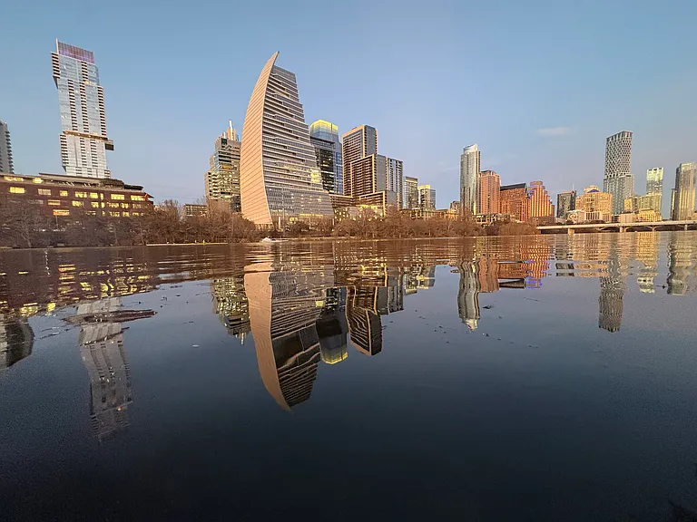5 miles up the street is downtown's hike & bike trail