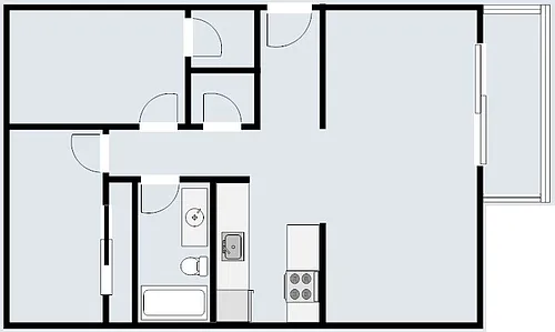 Floor plan 2X1