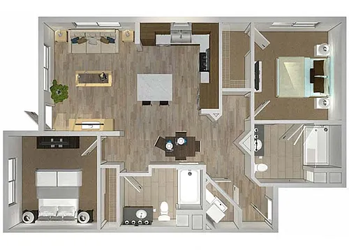 Floor plan B1