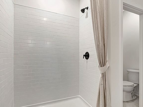 Owner s bath with walk-in shower