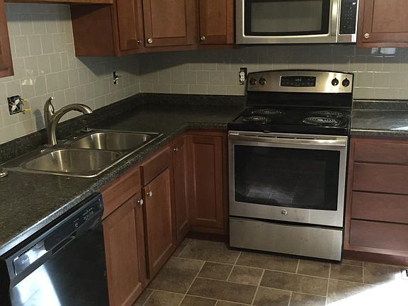 Dishwasher, stove & microwave included