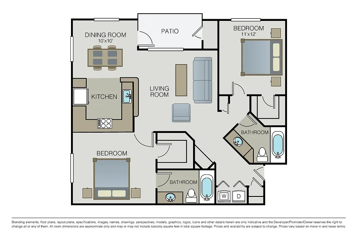 Floor plan The Monterey