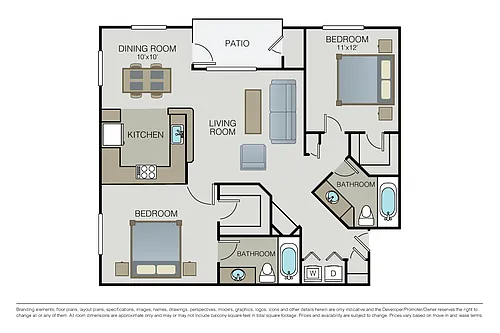 Floor plan The Monterey