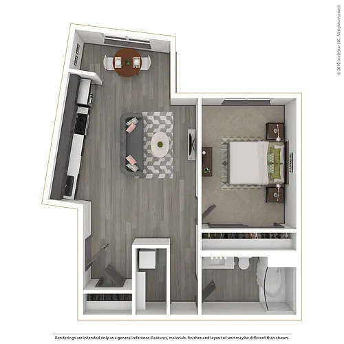 Floor plan Landing K