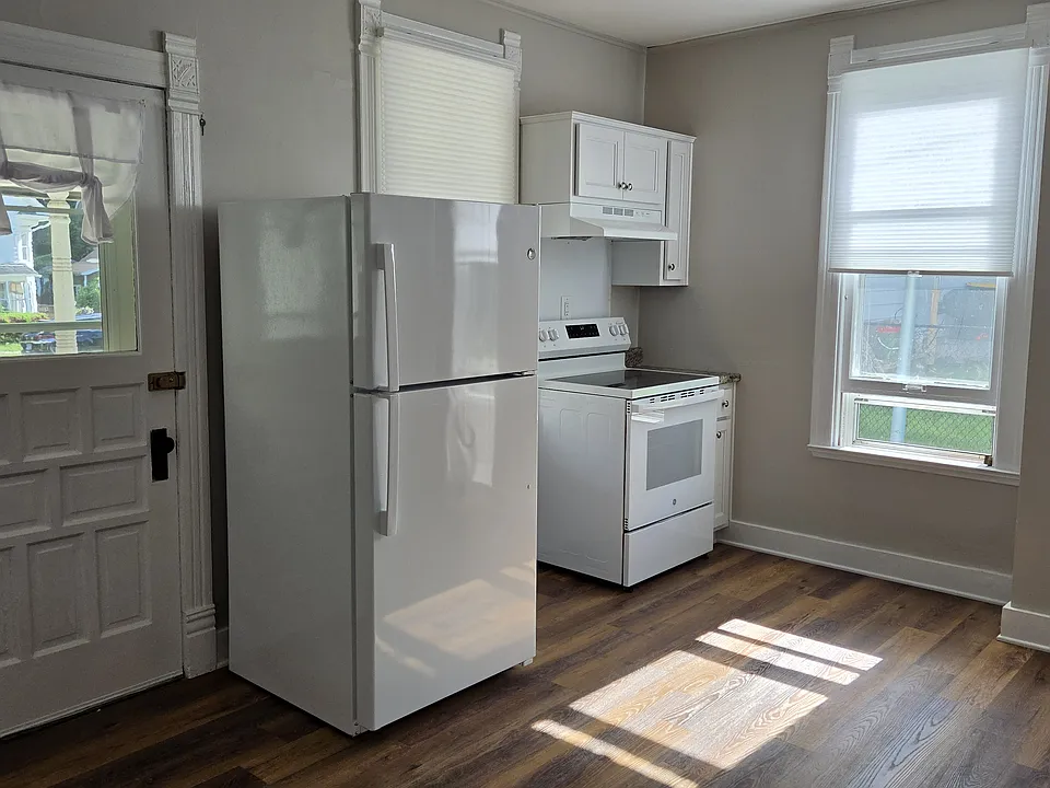 New flooring and appliances