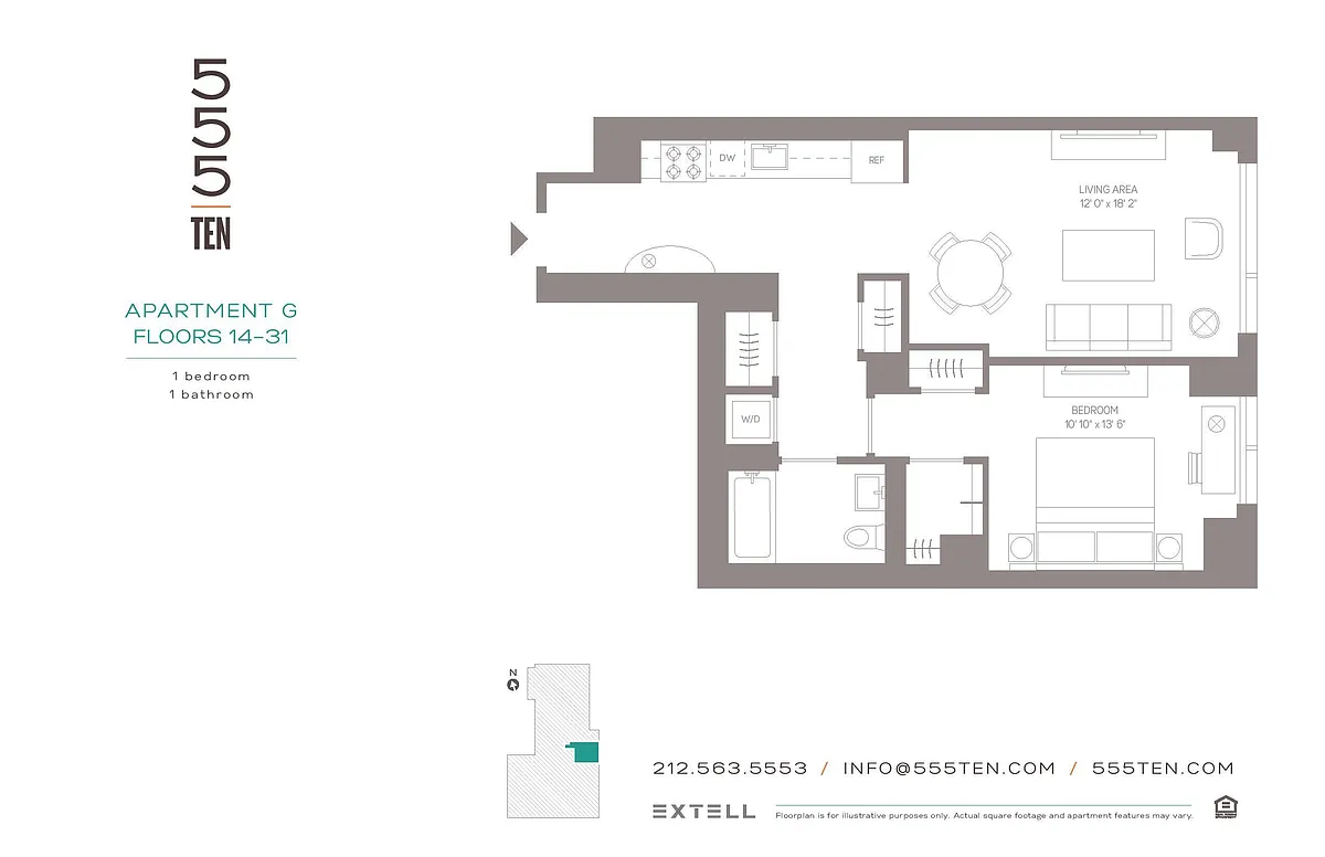 Building Photo - 555 10th Ave #31G