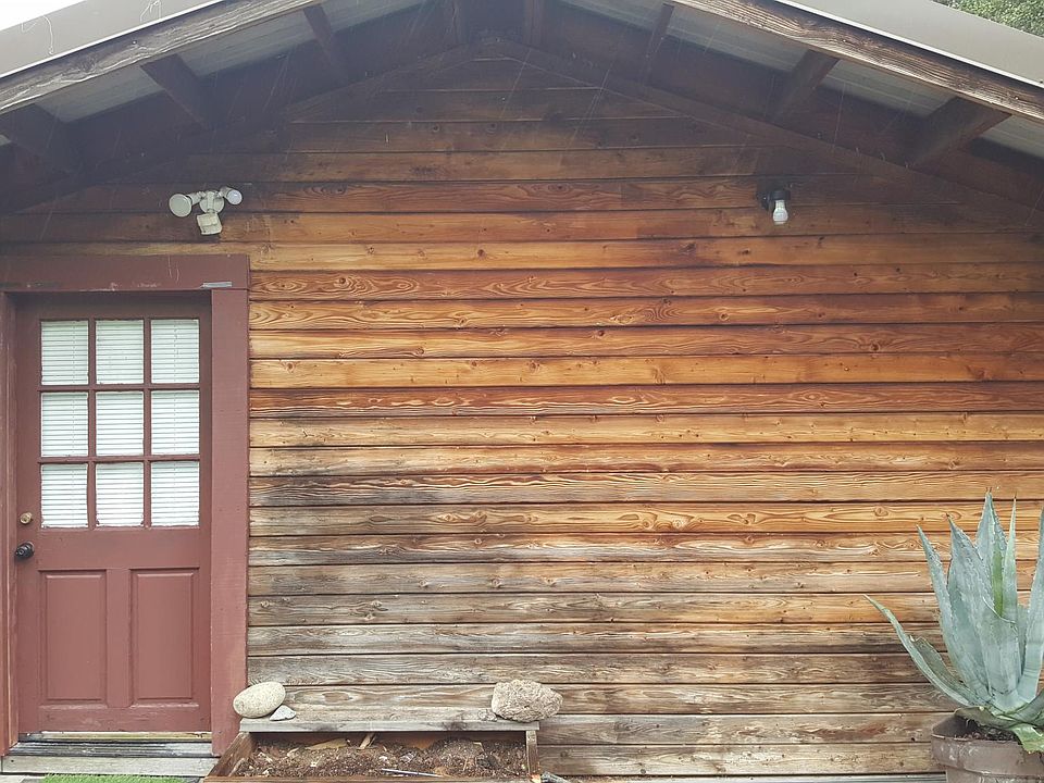 Front door entrance on second floor