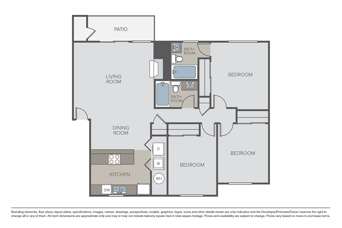 Floor plan The Redwood