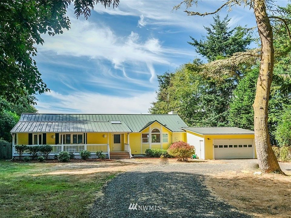 Home sweet home with great views and 4.76 acres. Metal roof, single car garage, large front porch, and plenty of room for the animals and gardening or the making of trails through the woods.