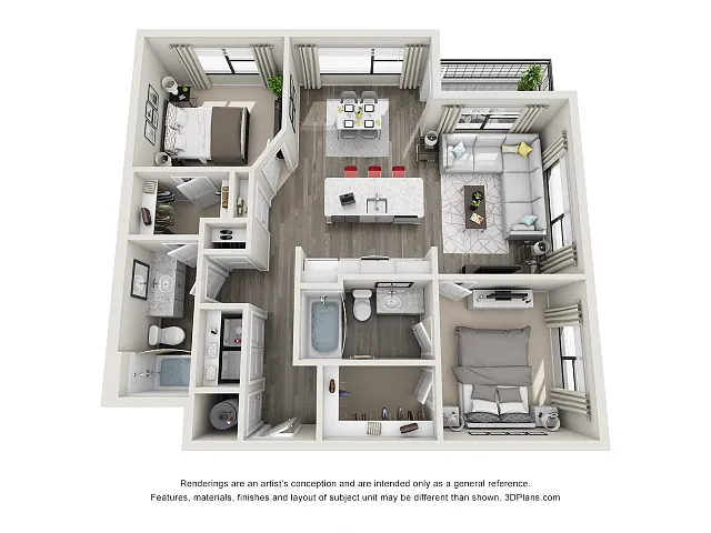 Floor plan B2