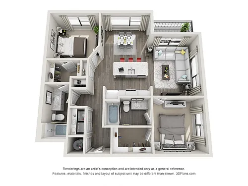Floor plan B2
