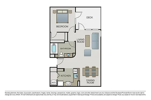 Floor plan The Kerouac
