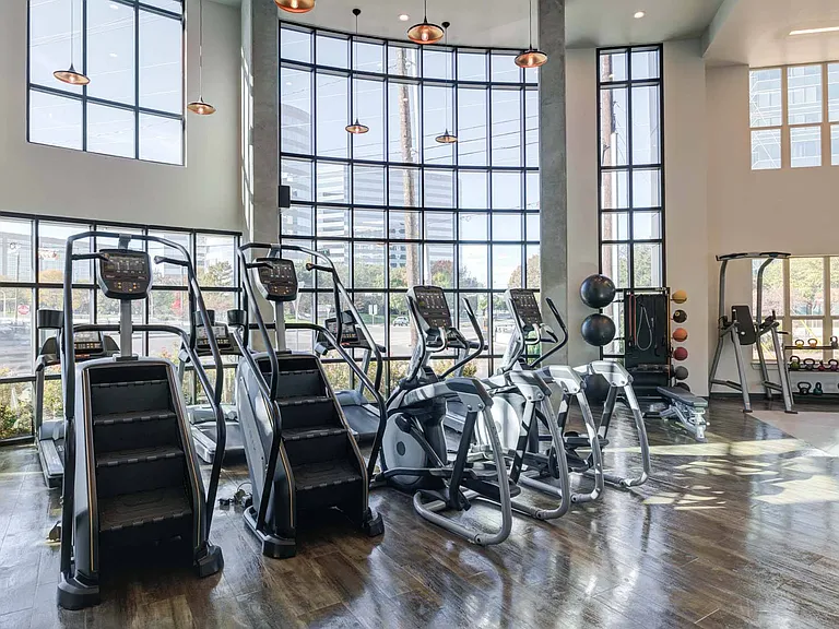 Stay energized with a fitness space designed for your routine.