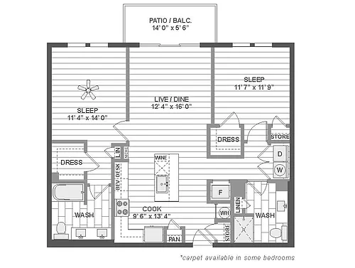 Floor plan C5