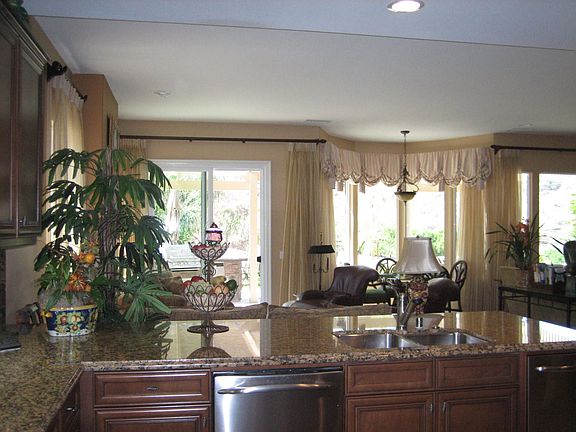 Kitchen looking into great room