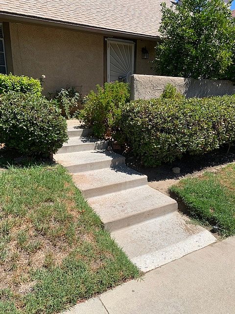 Front entrance to townhome #1