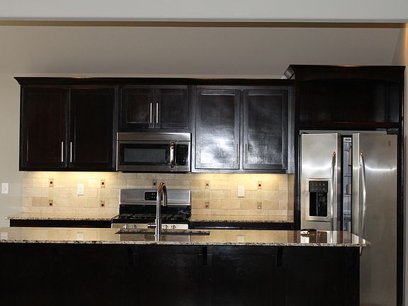 Looking into kitchen/island