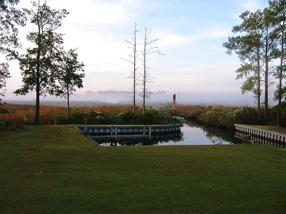 Our way to the river and ICW