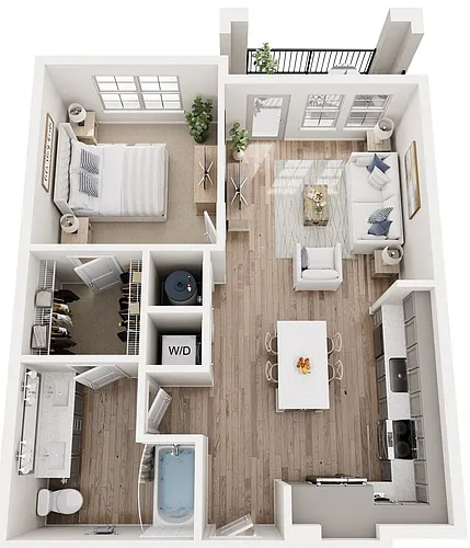 Floor plan The Burton I