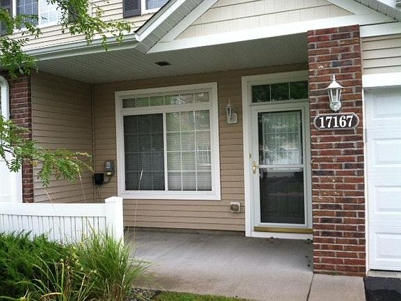 Main entrance and private patio.