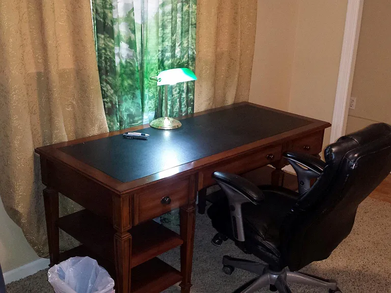 desk in old location