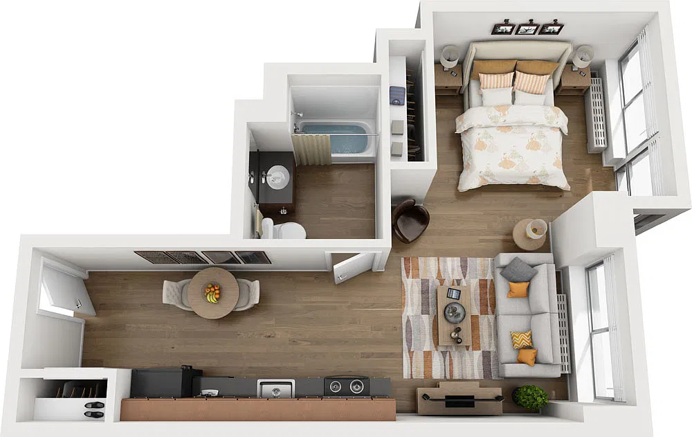 Floor plan Dickins