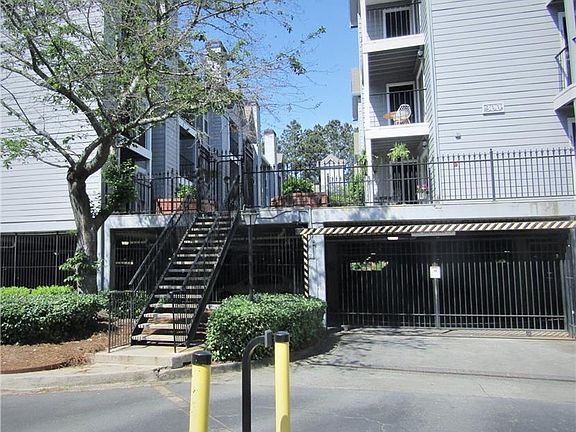 Gated entrance to the condo