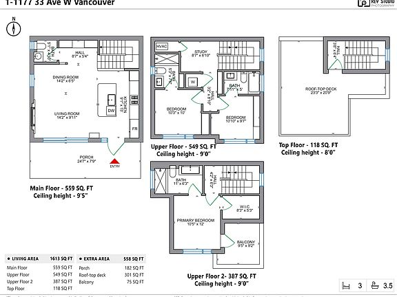 5th image of 1177 W 33rd Ave #2
