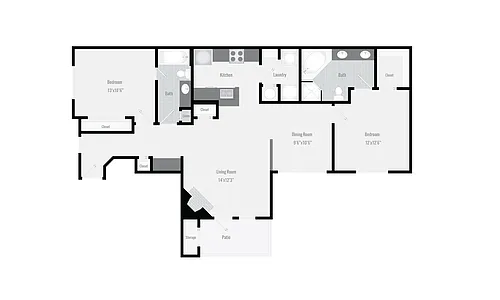 Floor plan B3