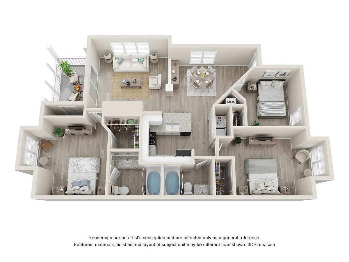 Floor plan Essex Signature