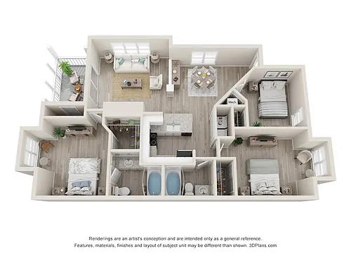 Floor plan Essex Signature
