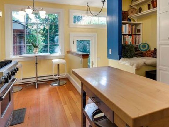 Reading Nook and Eating Nook