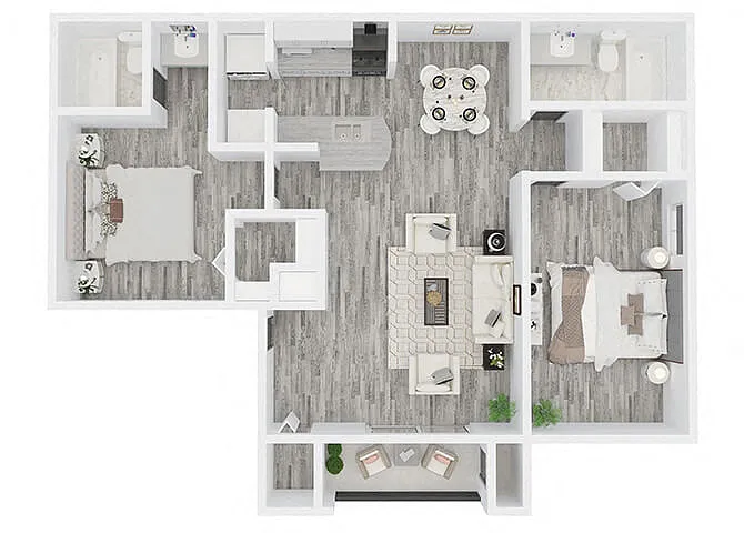 Floor plan B1