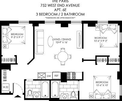 2nd image of 752 W End Ave #6EE