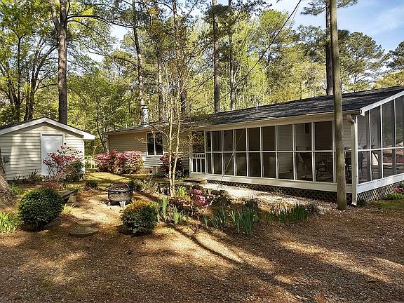 Back yard, screen porch