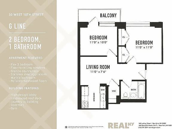 5th image of 30 W 18th St APT 8g