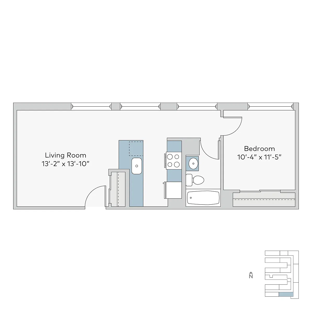 Floor plan amb1T04