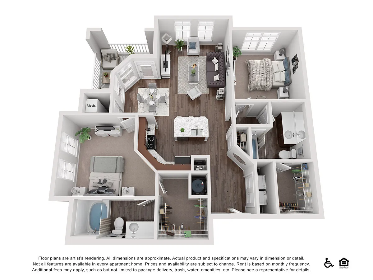 Floor plan B7