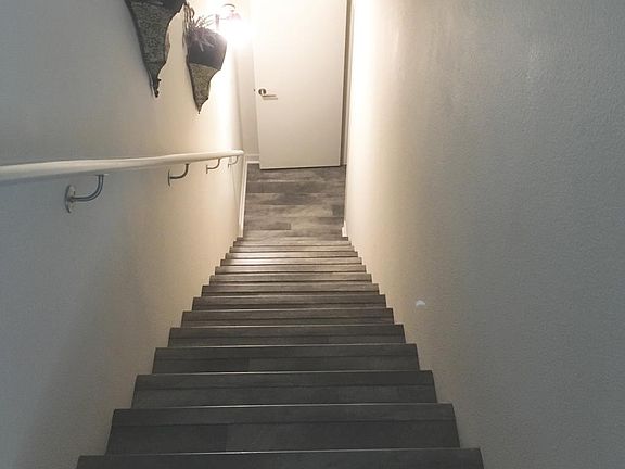 Stairs down to MBR