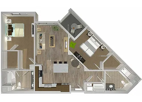 Floor plan B3