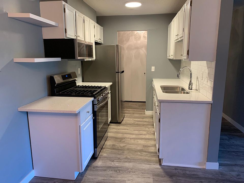 Remodeled kitchen with plenty of counter space
