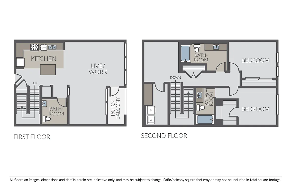Floor plan Halo (Live/Work)