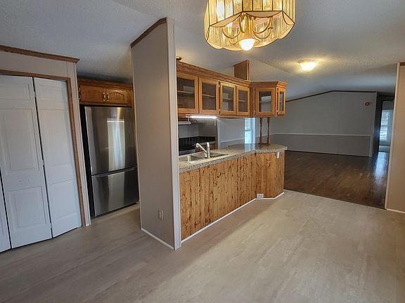 Dining area view of the kitchen