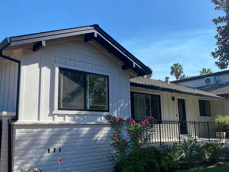 Front of the house