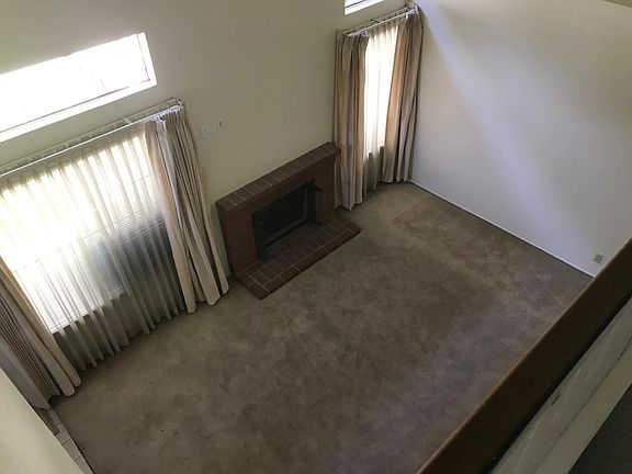 Living Room, as seen from upstairs .