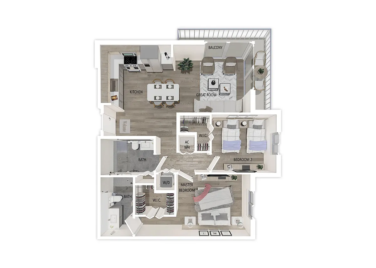 Floor plan B16