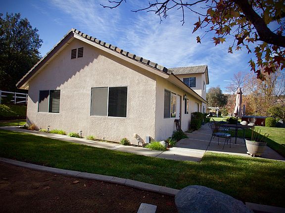 Entrance and patio