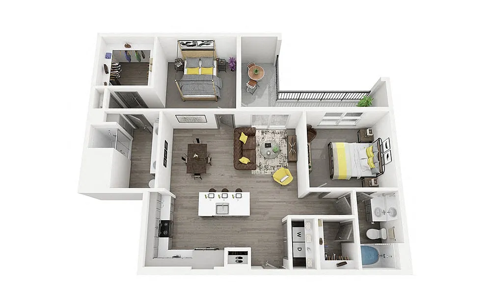 Floor plan B3