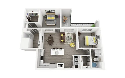 Floor plan B3