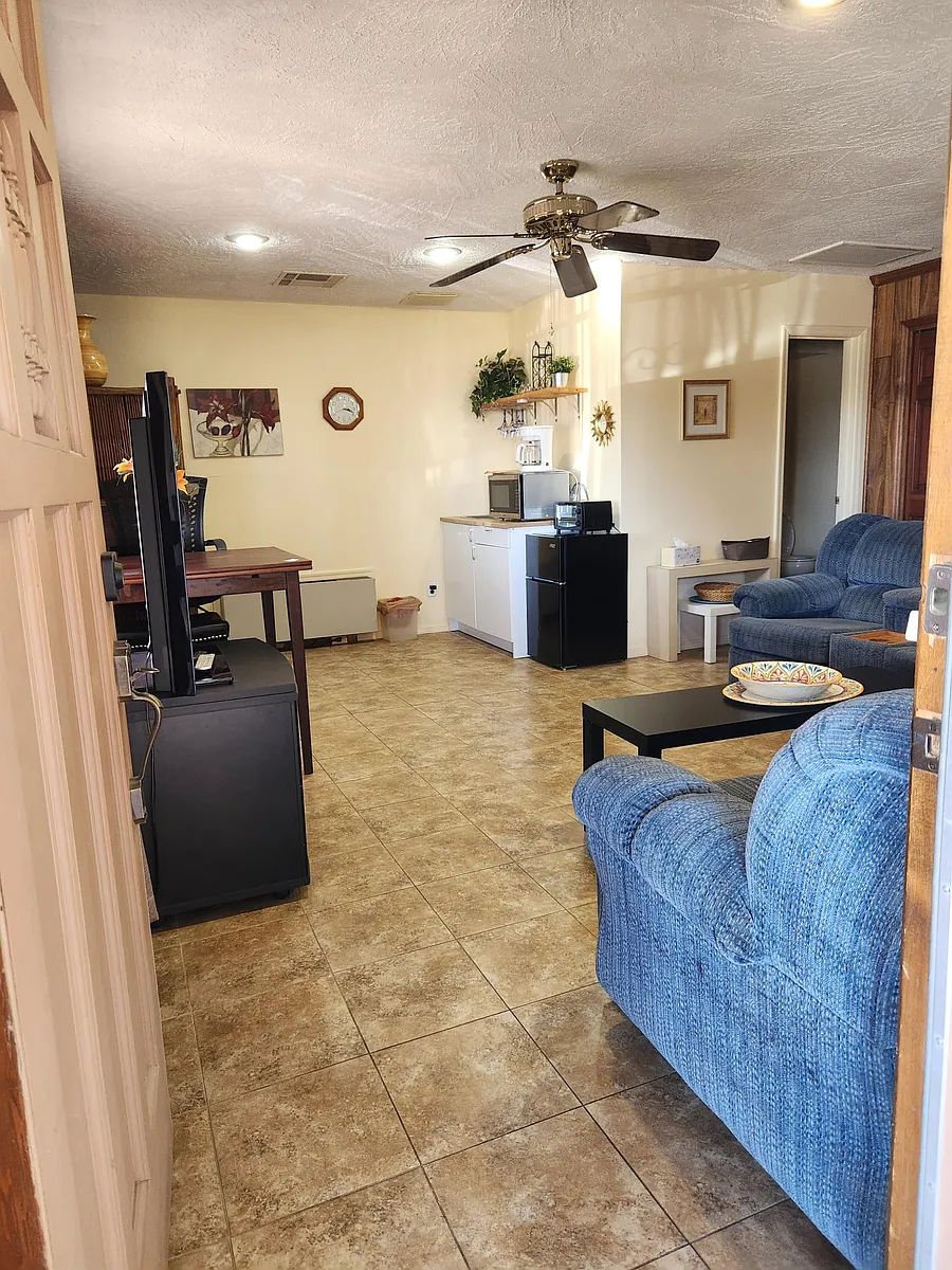 Looking in front door you can see the apartment is bright and inviting. - 13635 N 23rd Ave #1
